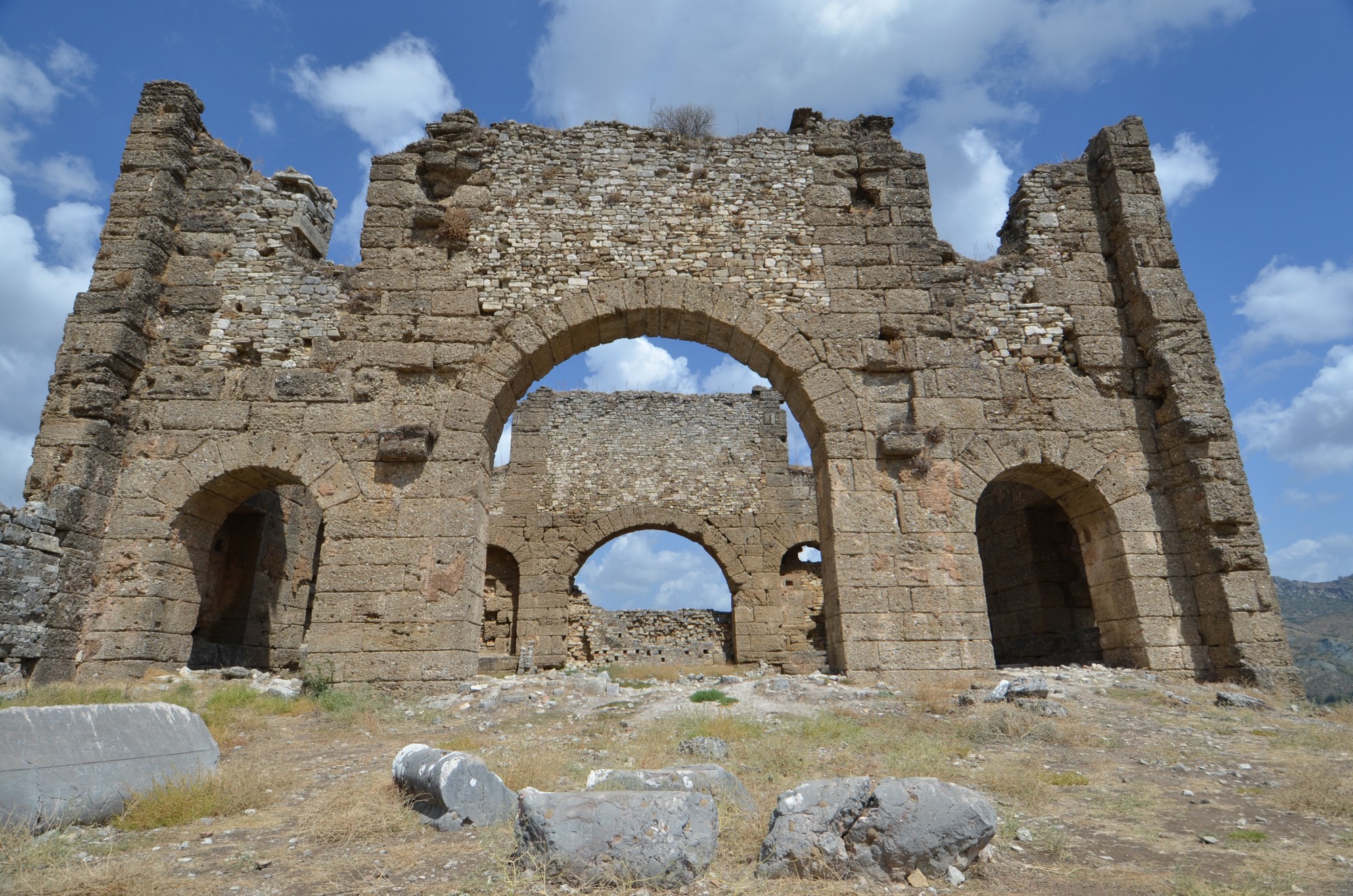 Basilica in Aspendos Basilica in Aspendos