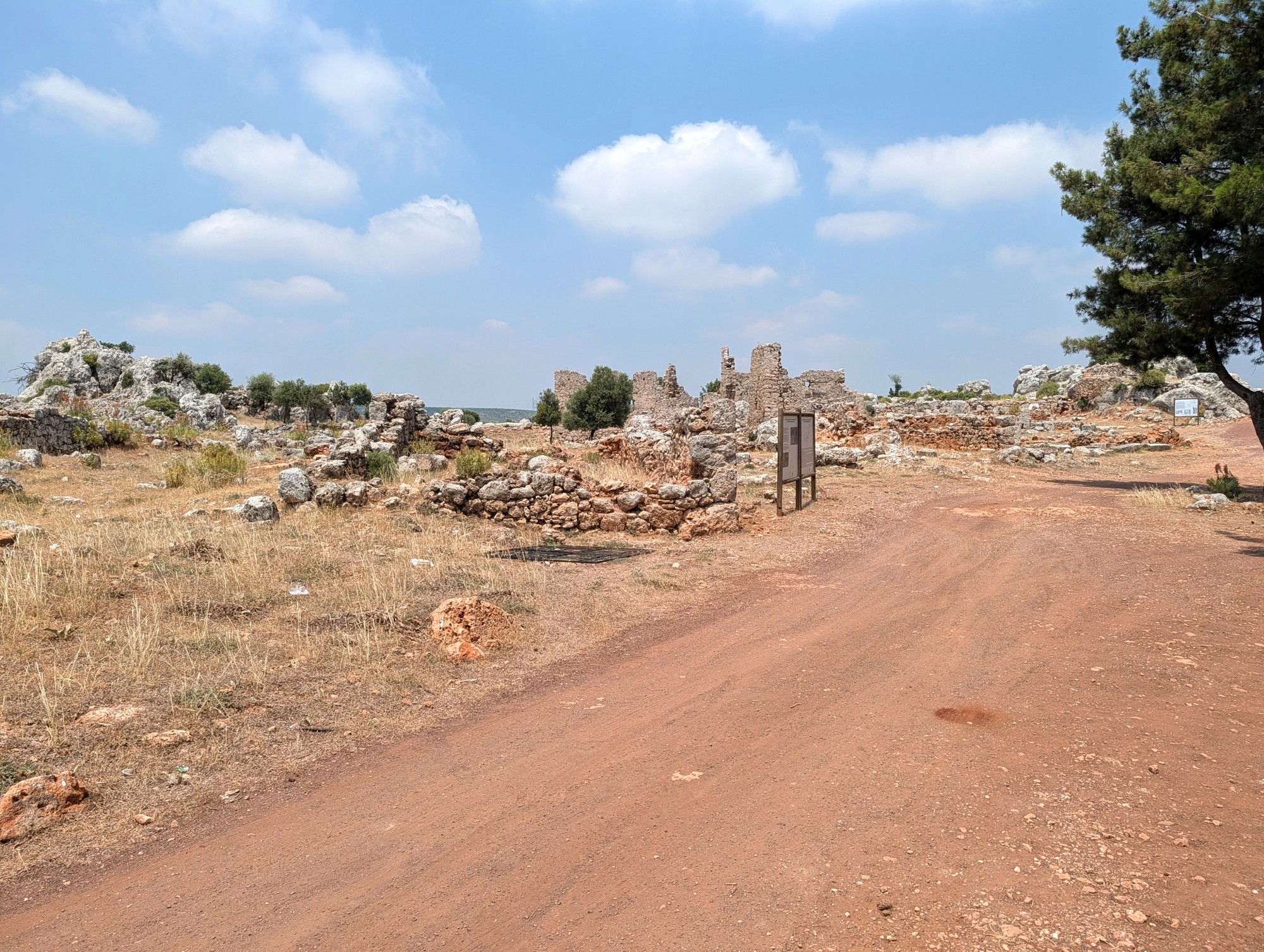 General view of Lyrboton Kome from the entrance area General view of Lyrboton Kome from the entrance area
