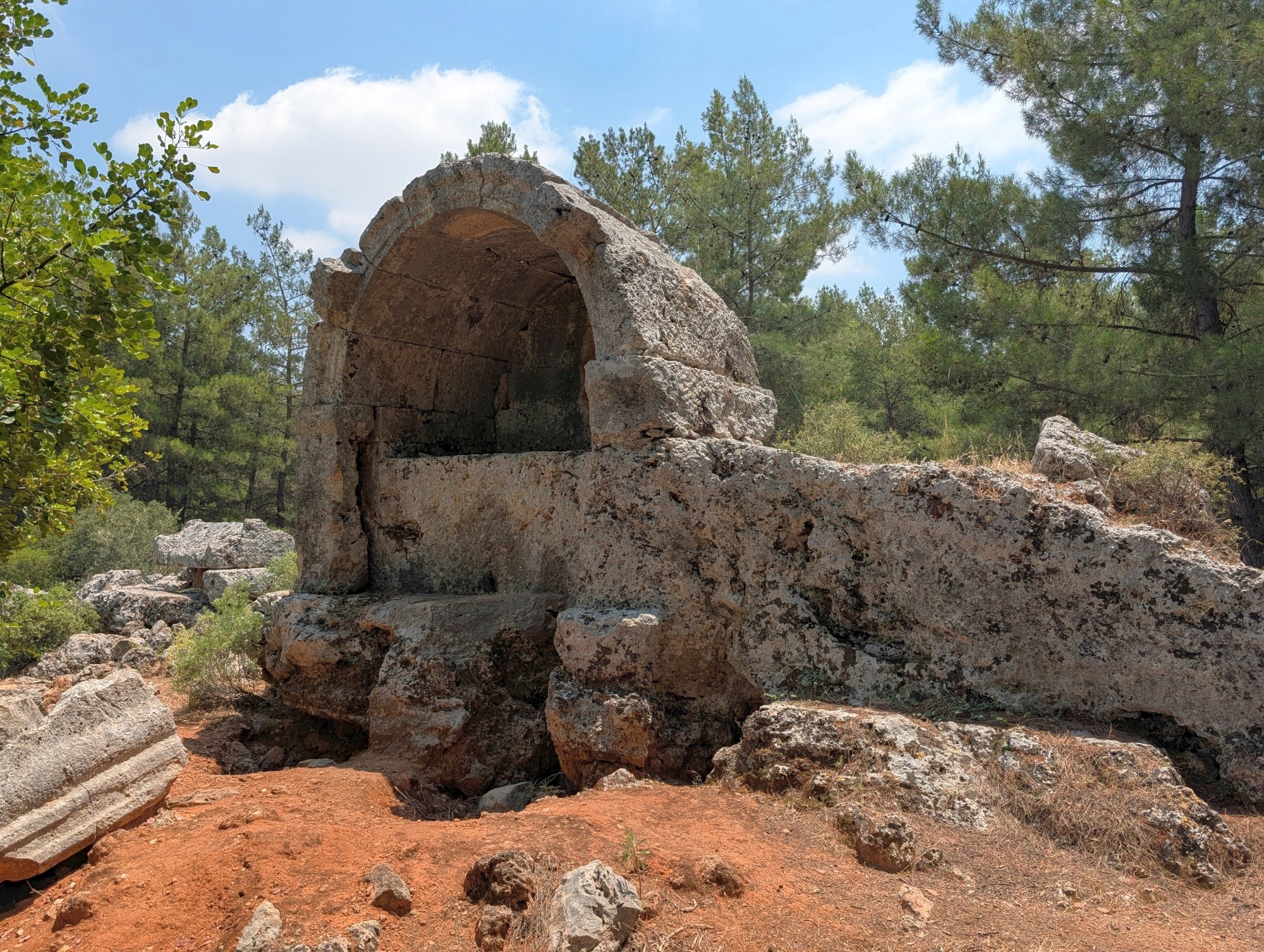 One of the monumental tombs in Lyrboton Kome One of the monumental tombs in Lyrboton Kome