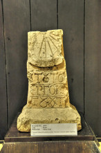 A sundial from the Roman period