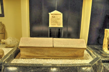 A sarcophagus from the Roman period (from the 1st to the 3rd century)
