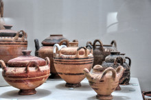 Ancient pottery collection