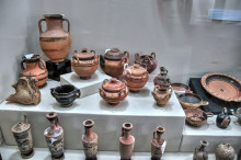 Ancient pottery collection