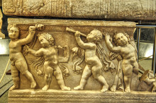 Sarcophagus from Kelenderis - detail