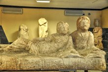 Sarcophagus from Kelenderis - detail